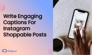 Escreva legendas envolventes para postagens que podem ser compradas no Instagram