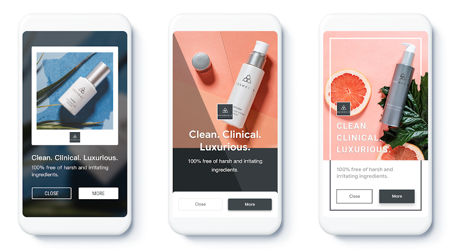 Responsive display ads by COSMEDIX