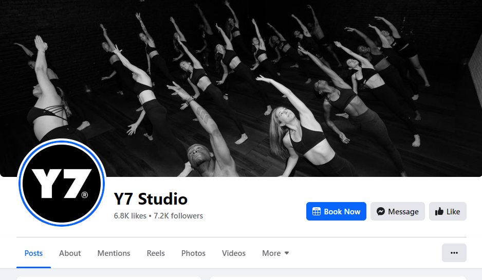 Y7 Studio's Facebook banner image