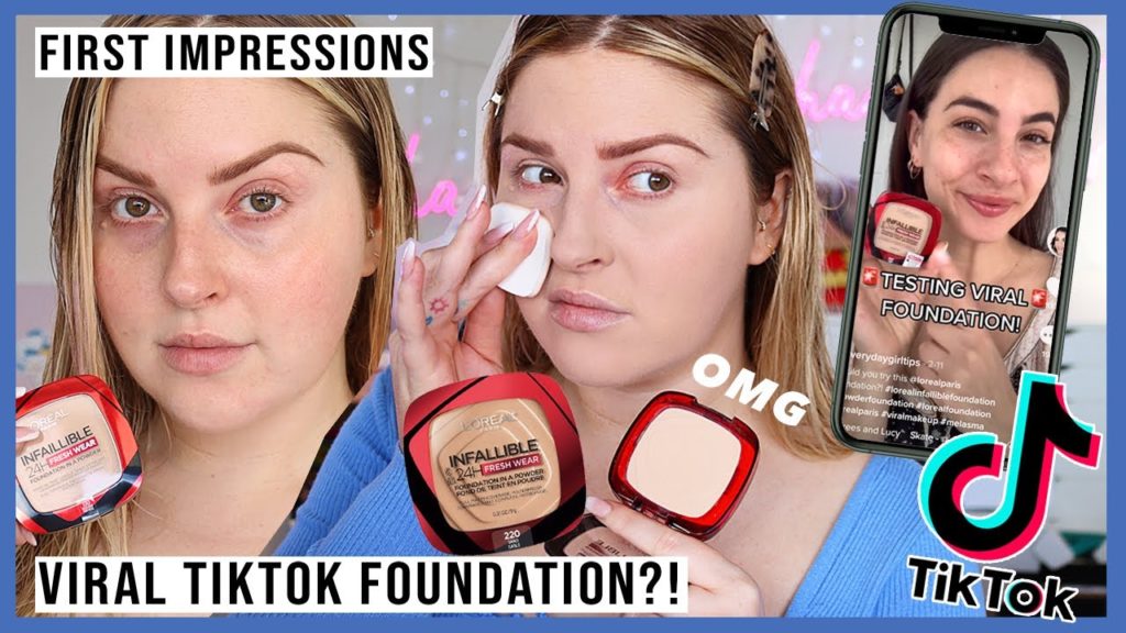 L'Oréal Infallible Foundation has also used user-generated content on TikTok.