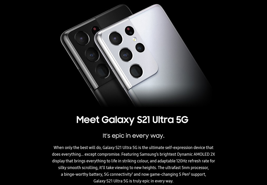 Samsung’s Galaxy S21 Ultra Ad