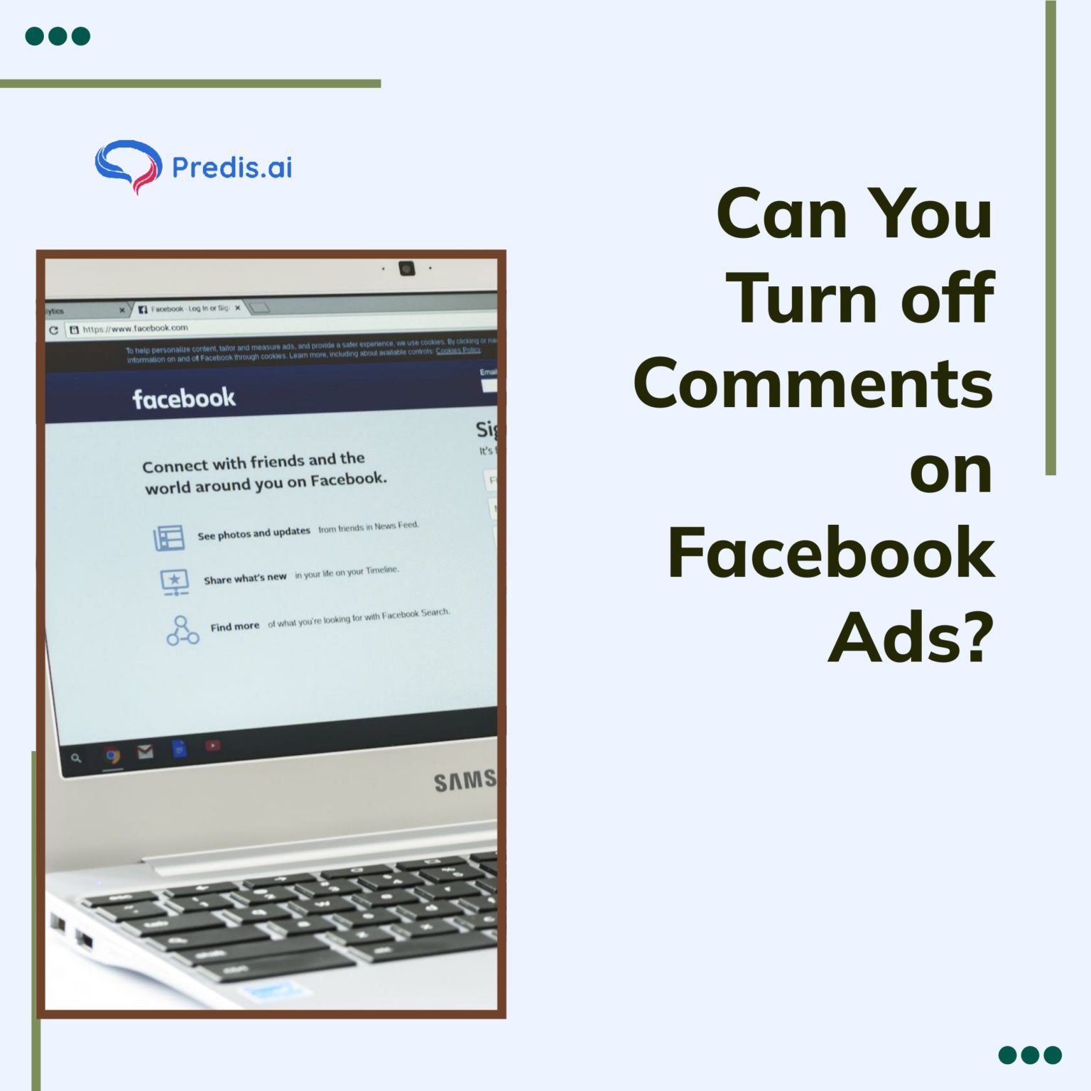 turn off comment facebook ads