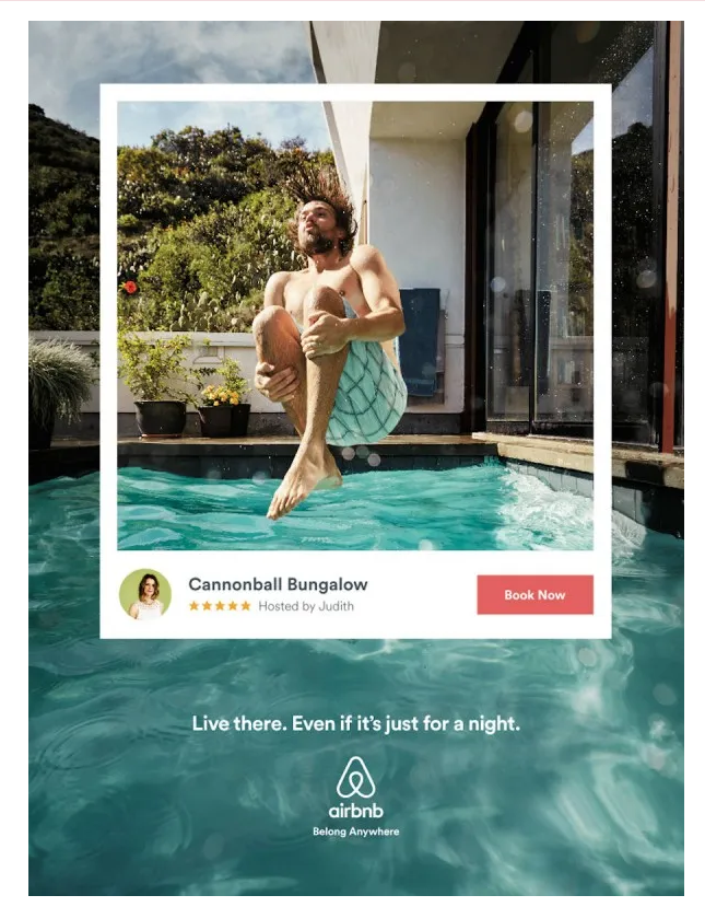 Airbnb's eye-catching visuals