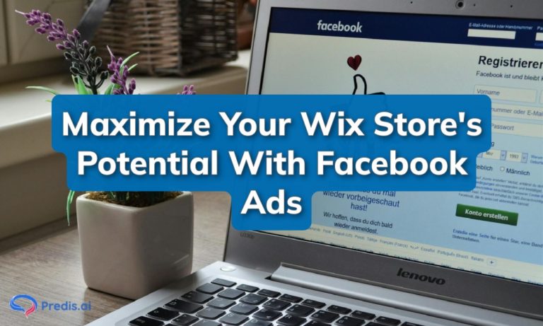 Facebook ads for Wix store