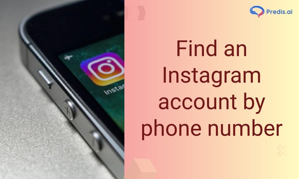 Find Instagram account by phone number