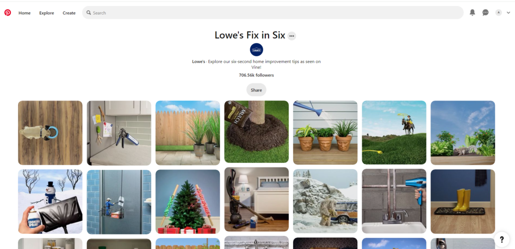 Lowe's "Fix in Six" Campaign