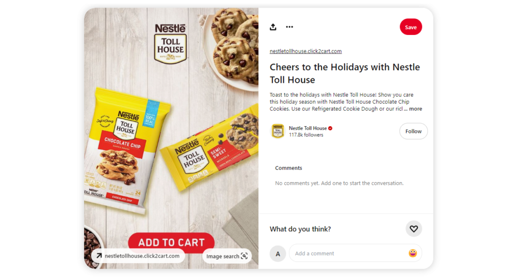 Nestle Tollhouse’s Holiday Campaign