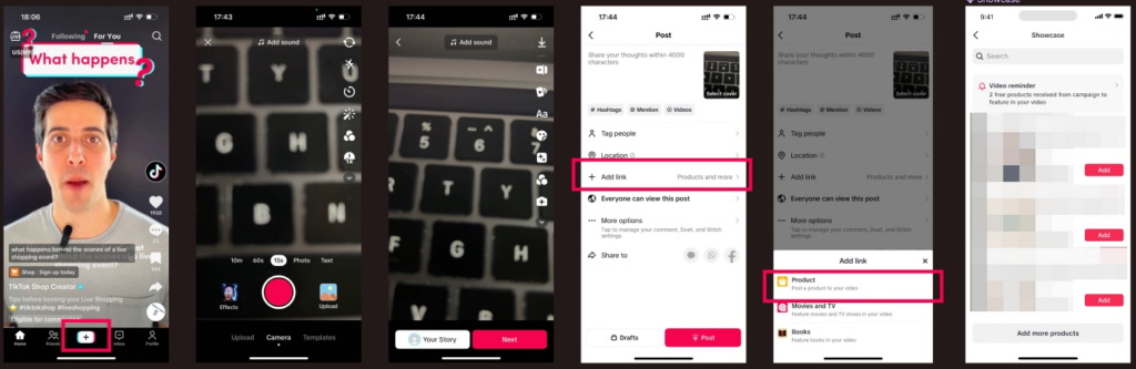 How to add links to TikTok ads