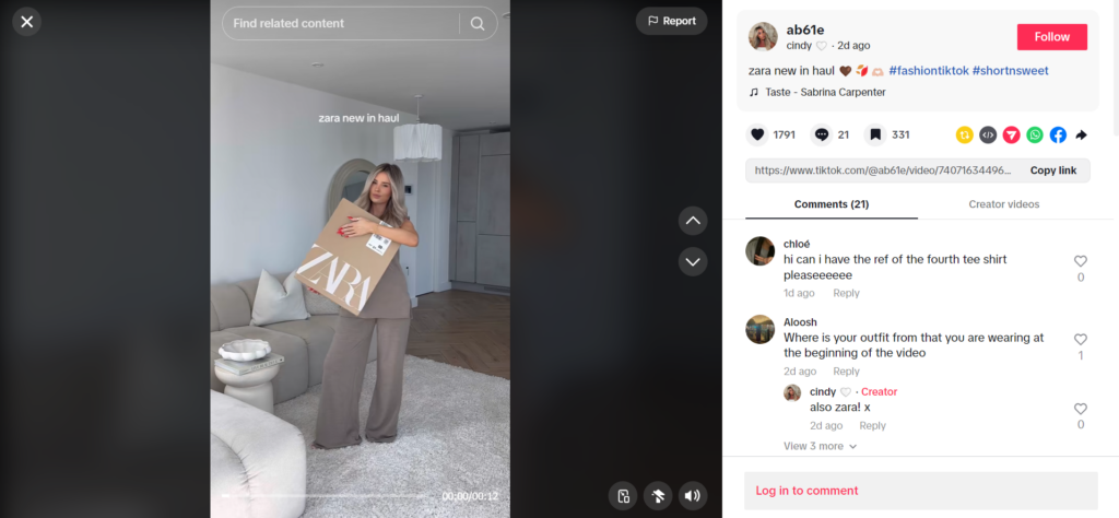 Showcase products on TikTok through infoencer marketing strategy