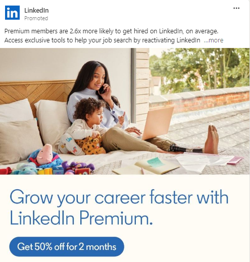 A screenshot of LinkedIn feed image