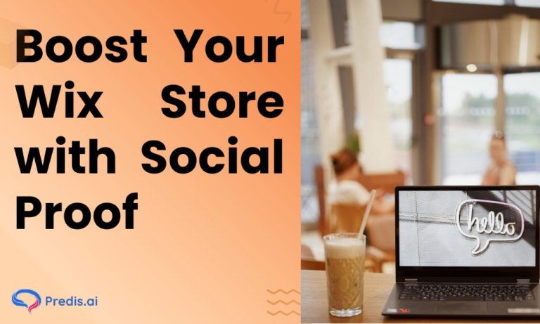 add social proof to a Wix store