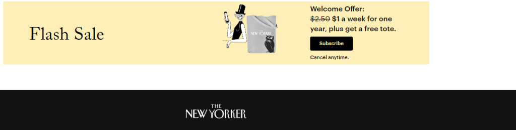 TheNewYorker banner ad