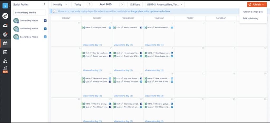 Agorapulse social media management tool