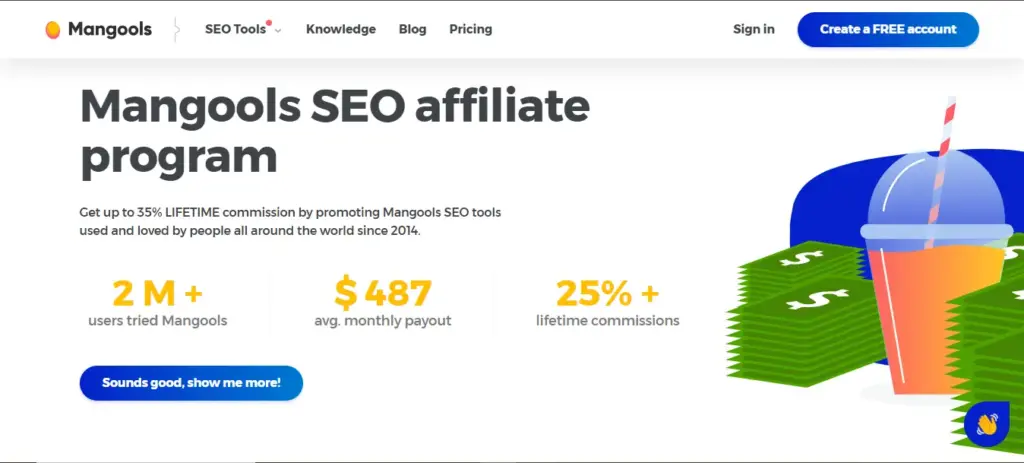 Mangools saas affiliate program