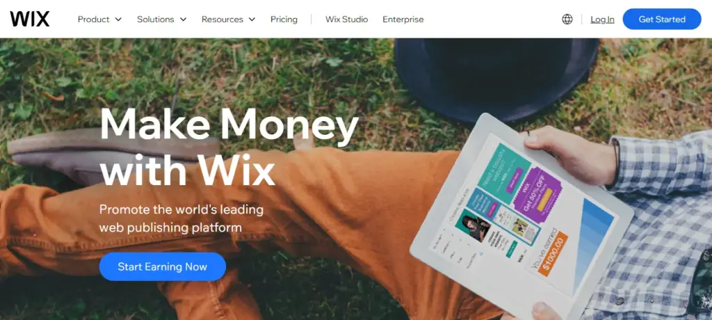 Wix saas affiliate program