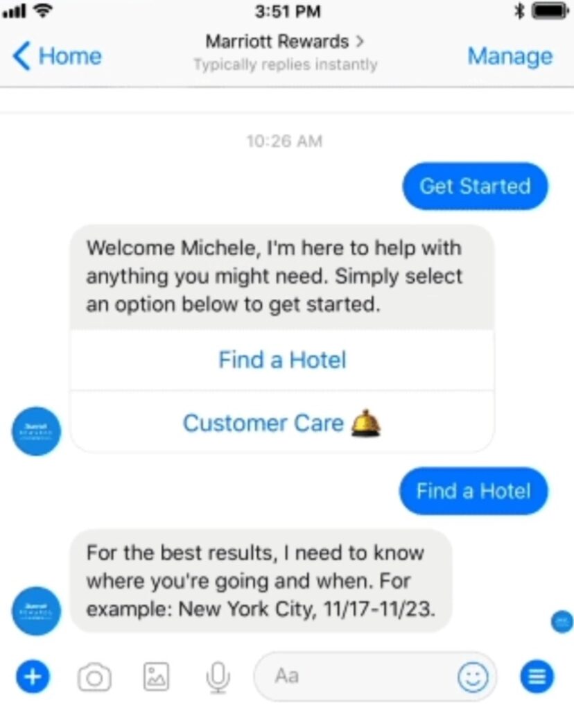 Marriott International using AI to book hotels from social media 