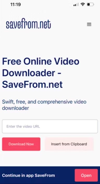 save-from.net site