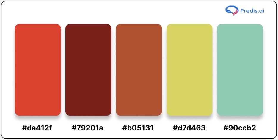 Natural Brown Color Palette