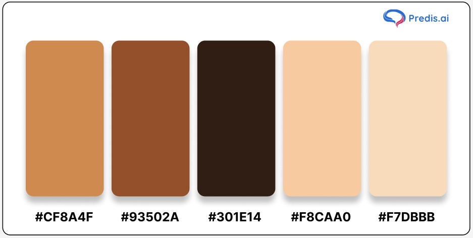 Raw Sienna Palette