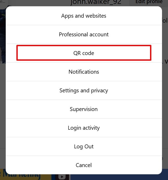 More settings options in Instagram desktop site