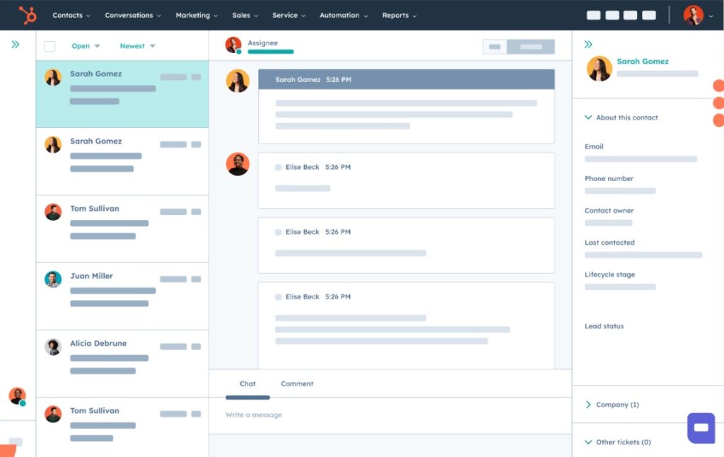 HubSpot for Shopify customer management automation