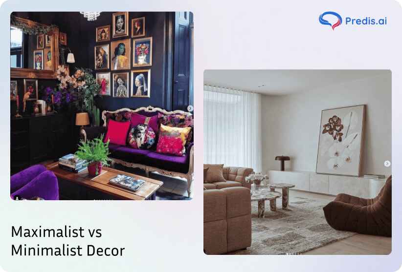 Minimalist vs. Maximalist Decor