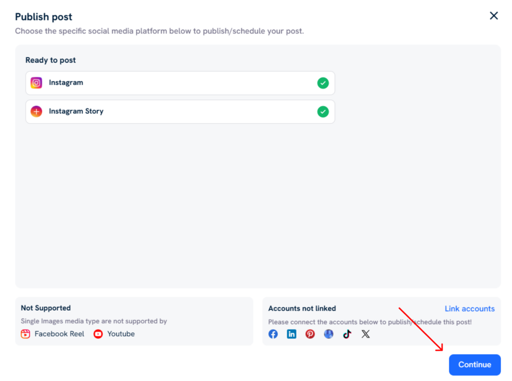 Publishing and scheduling with Predis AI