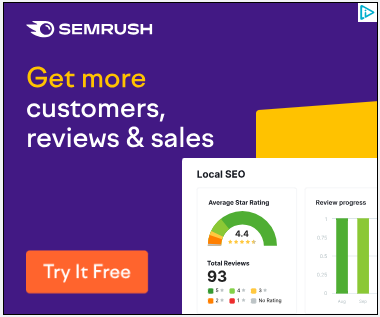 Semrush Google Display Ad