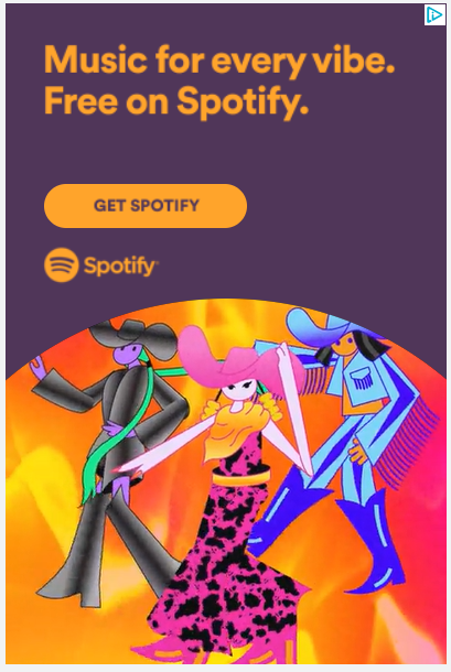 Spotify Responsive Ad