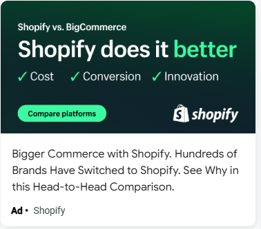 Shopify Display Ad