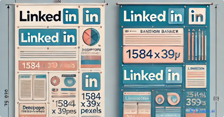 photo of cluttered LinkedIn banner