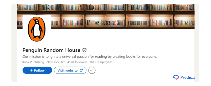 penguin random house books showcase LinkedIn Banner