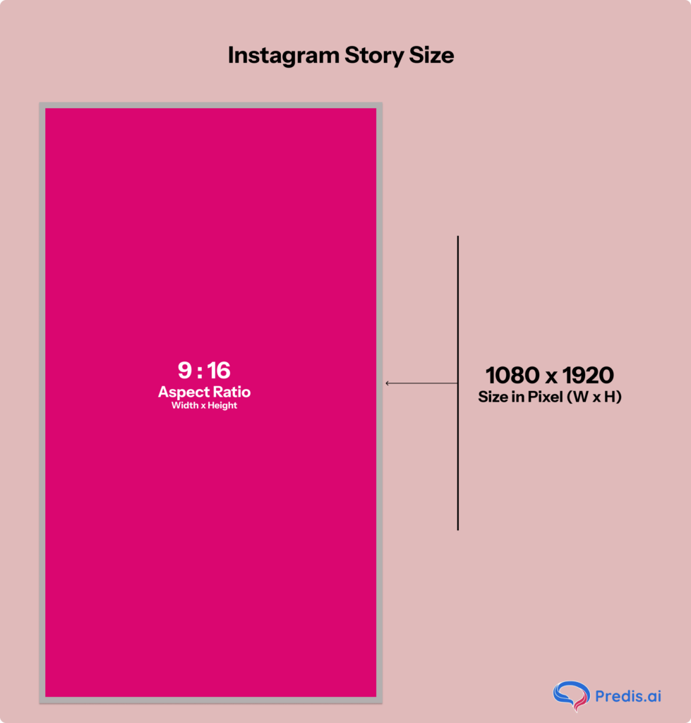 Instagram story size guide