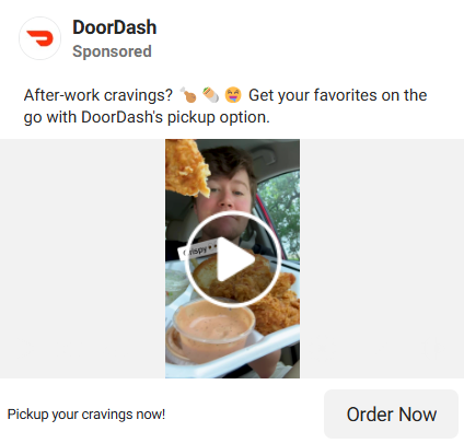 Doordash ad