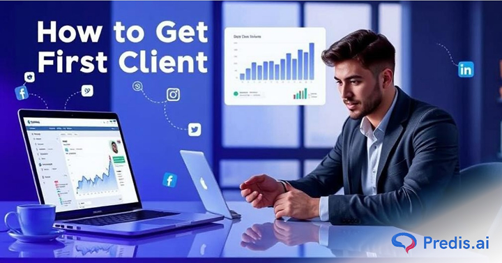 get your first client for your social media agency