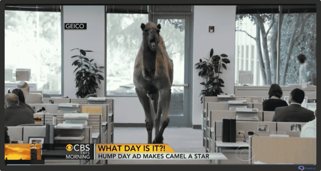 hump day insurance ad example