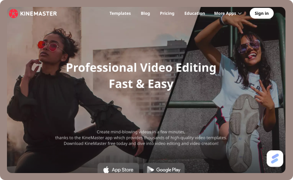 Kinemaster video editing app