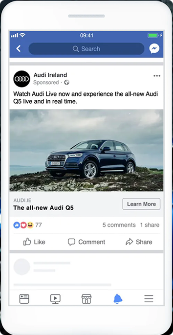 facebook afbeelding advertentie
