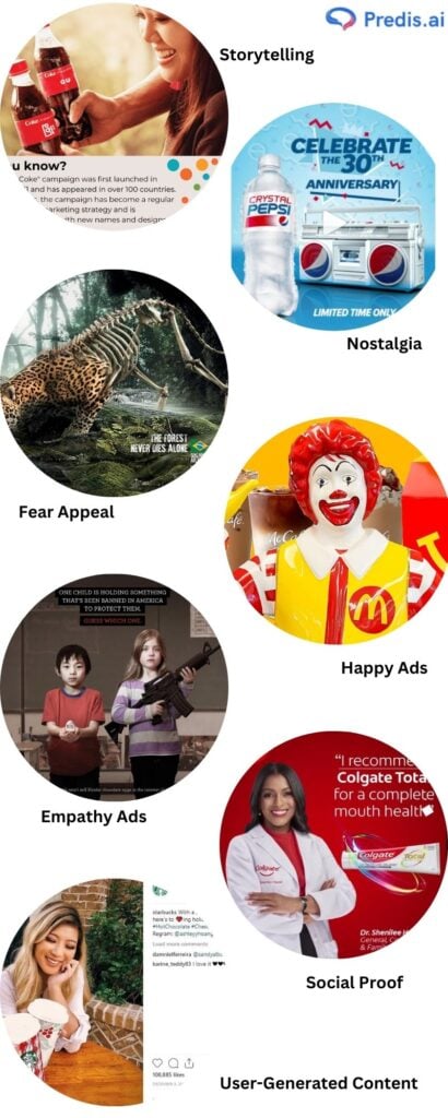 Types of Emotional Advertising Techniques