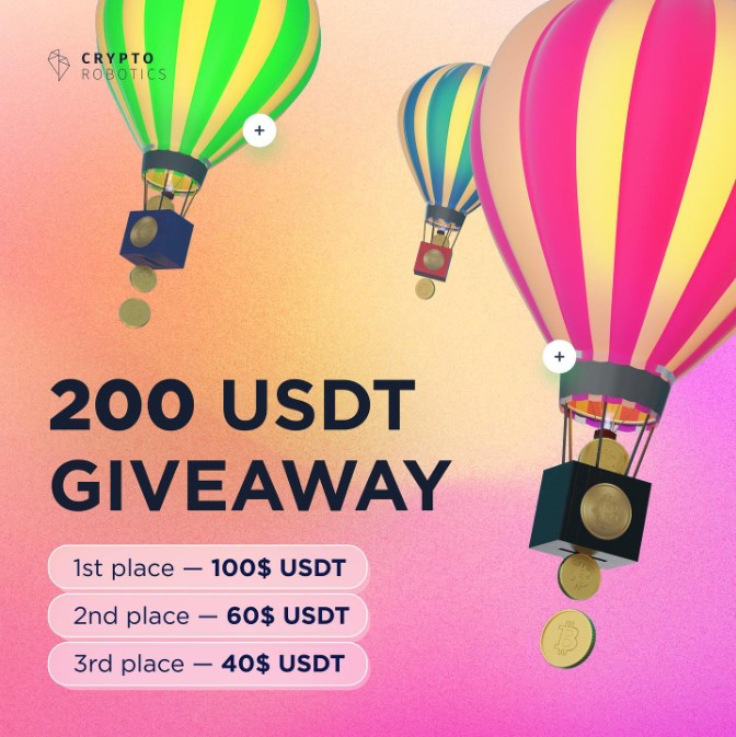 Social media and cryptocurrency giveaway contest