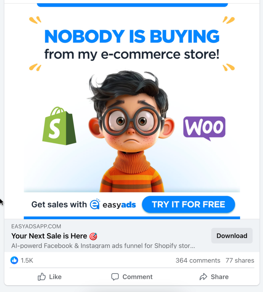 Anúncios jogáveis ​​do Facebook