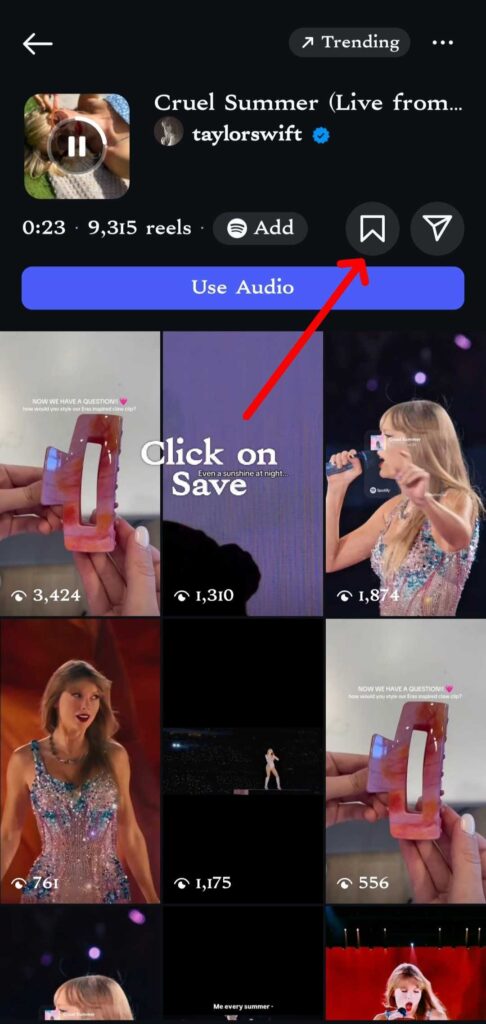 Click on Save Option available on the screen