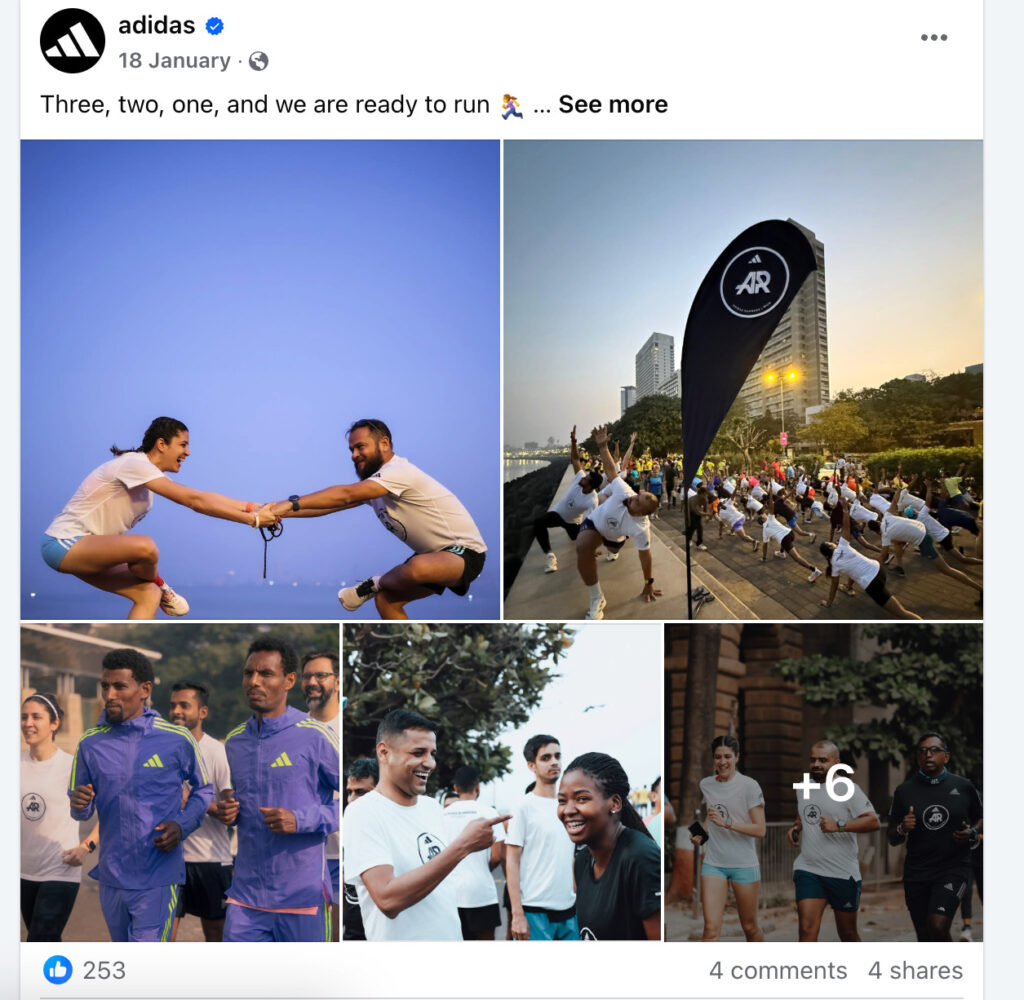 Typy UGC pro reklamy na Facebooku