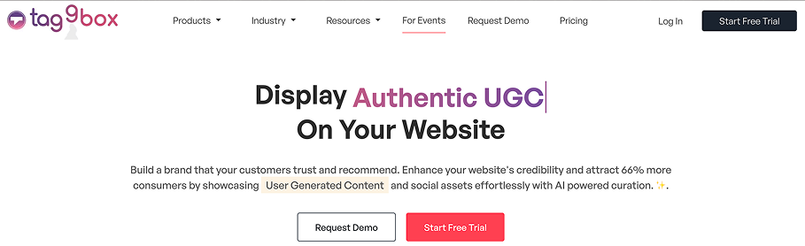 TAGGBOX UGC TOOL