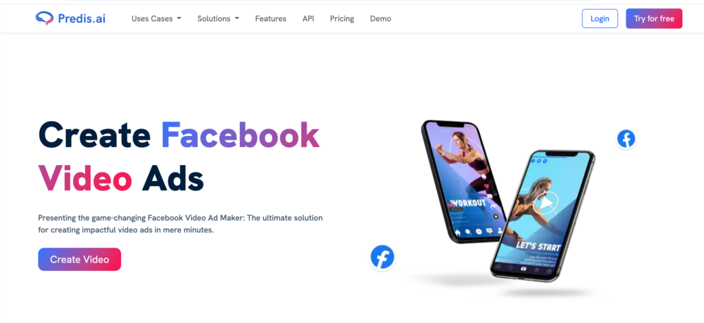 Predis.ai Herramientas para crear anuncios animados de Facebook
