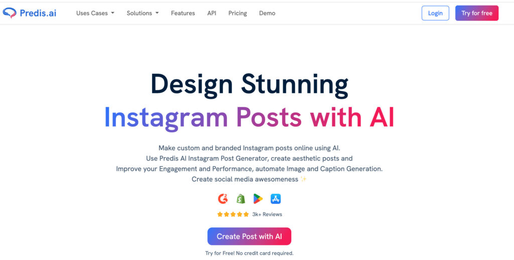 Predis.ai Rīks - Instagram mārketings