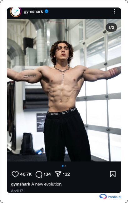 Gymshark (UK): Real User Fitness Transformations