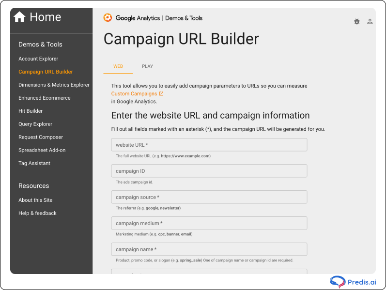 campaign url builder