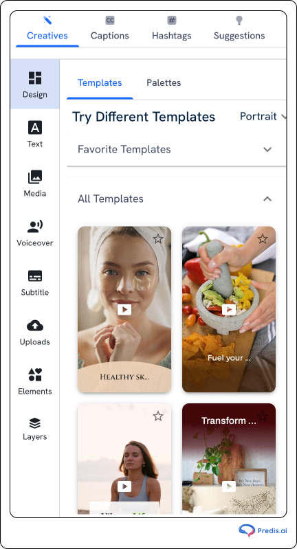 add audio using Predis AI?