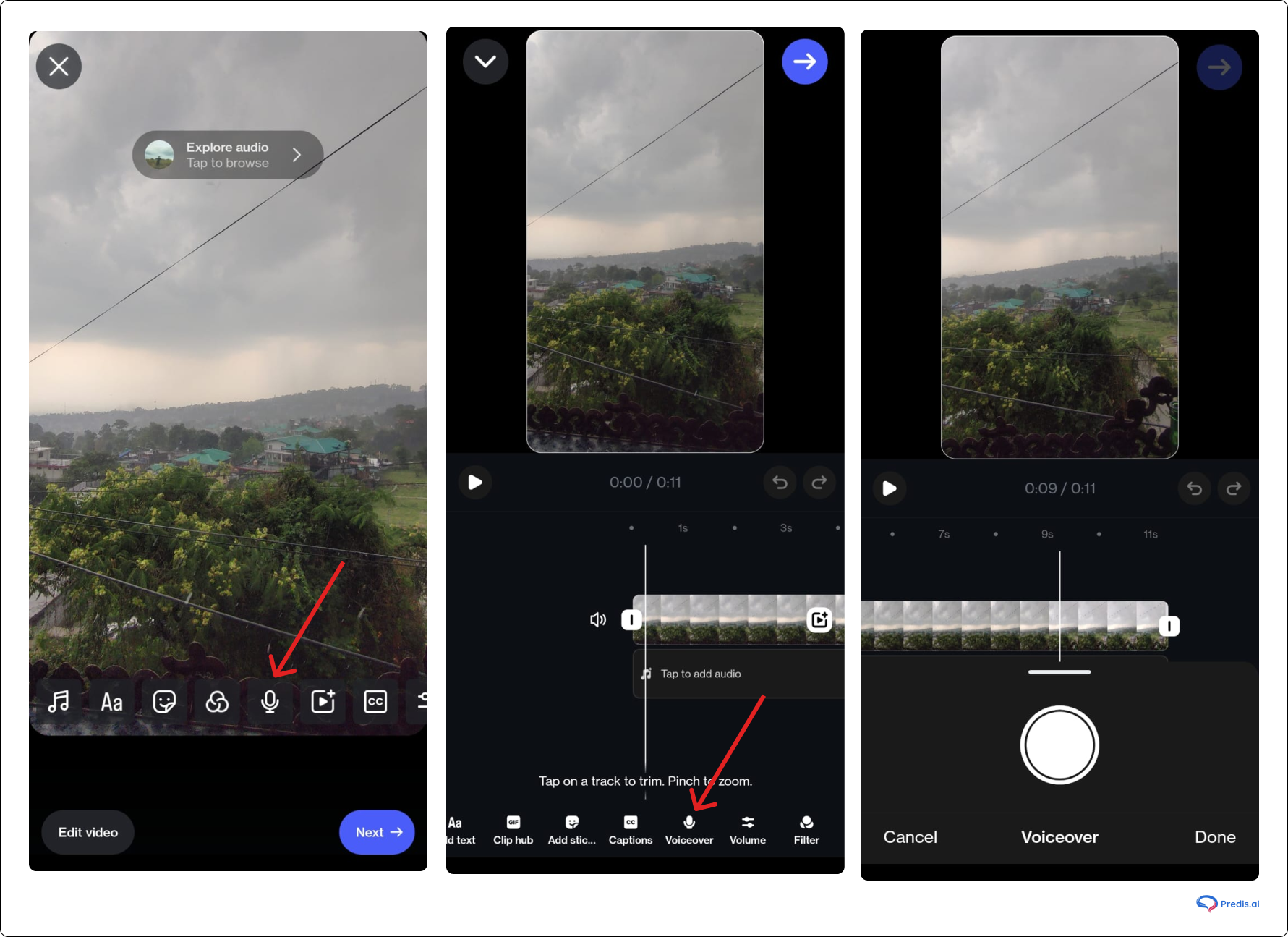 Make use of the In-App Voiceover Function on Instagram